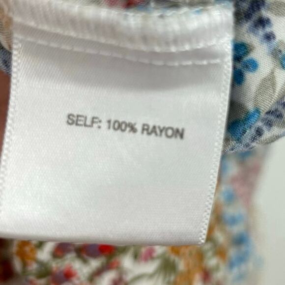 Jane + Delancey Women Sleeveless Top Blouse Boho Peasant Cottagecore Size Medium - Picture 5 of 6